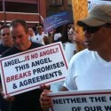 NEWS: Providence FOP protests Angel Taveras outside debate